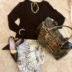 Calvin Klein Snakeskin Pants